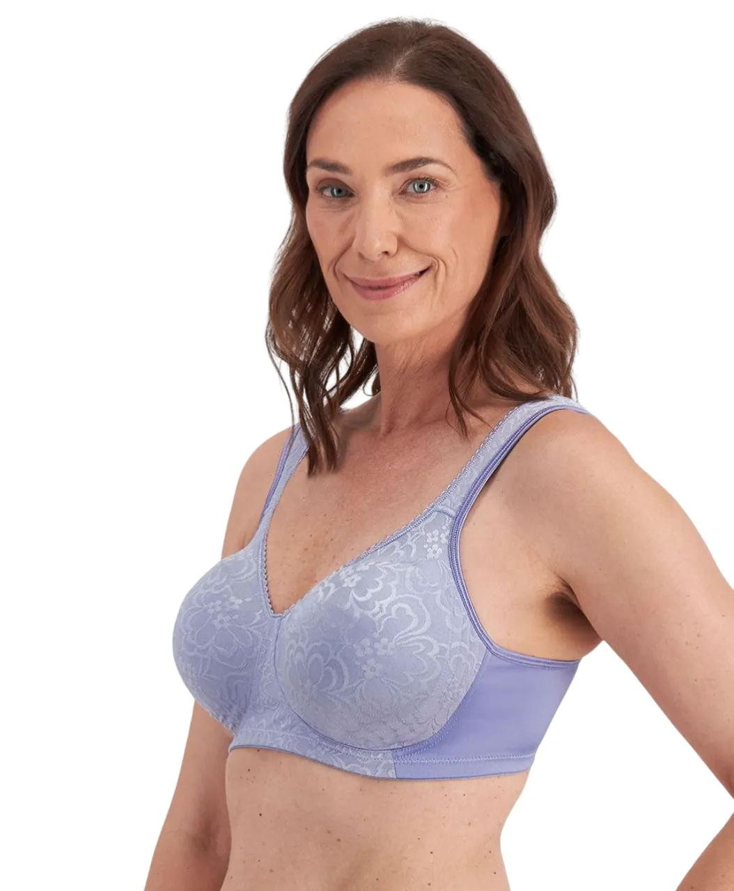 6 x Playtex Womens Ultimate Lift And Support Bra - Mystic Violet