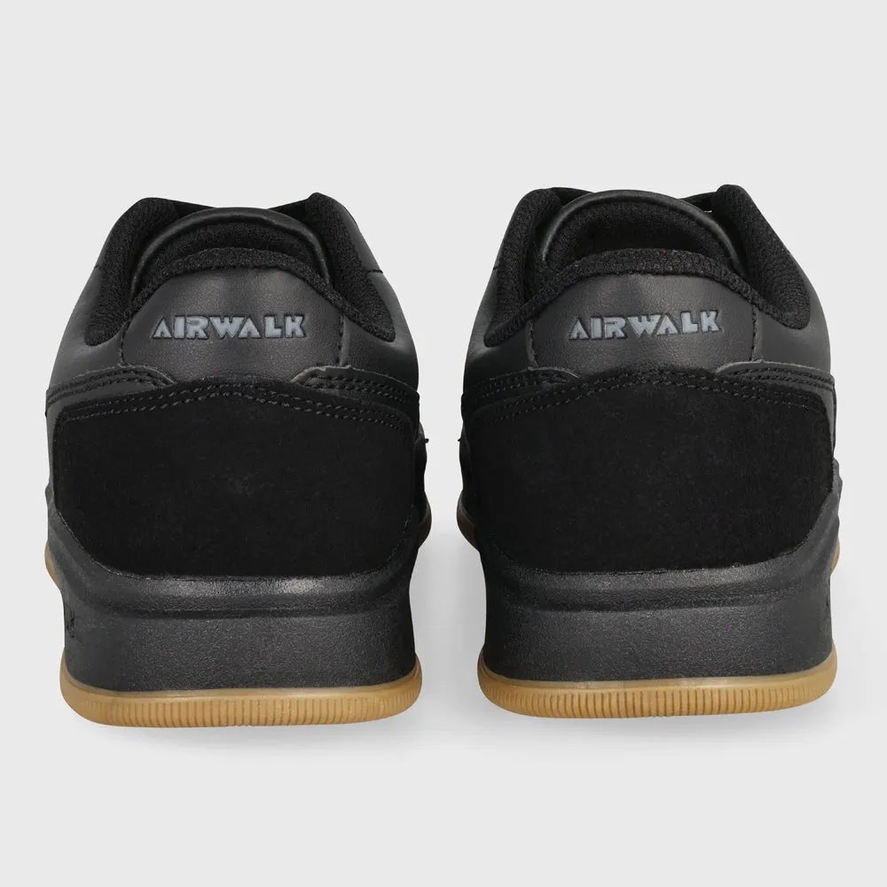 Airwalk Mens Clark X Sneaker Black/black _ 181365 _ Black