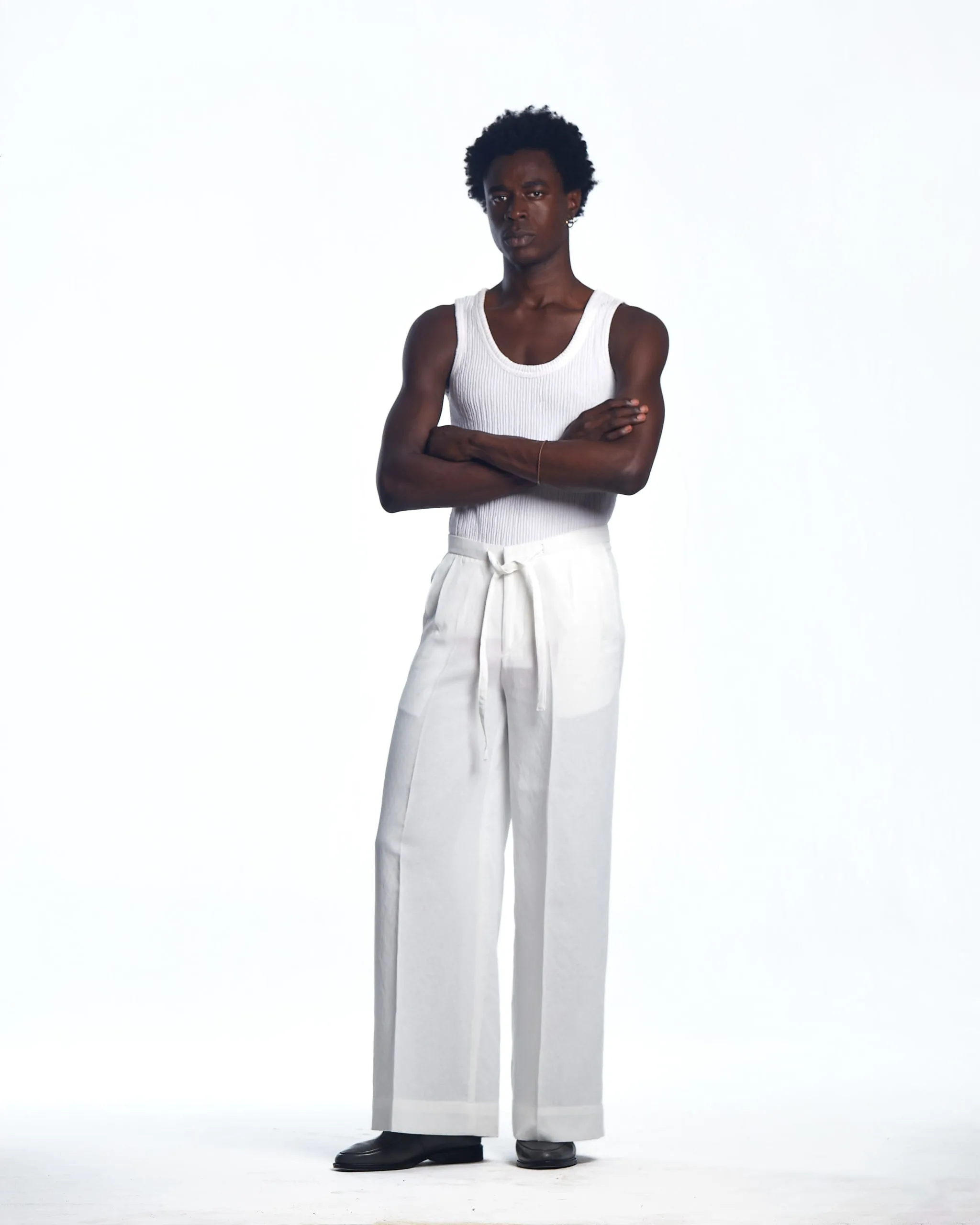 AJABENG Kumi Cotton Voile Drawstring Pants