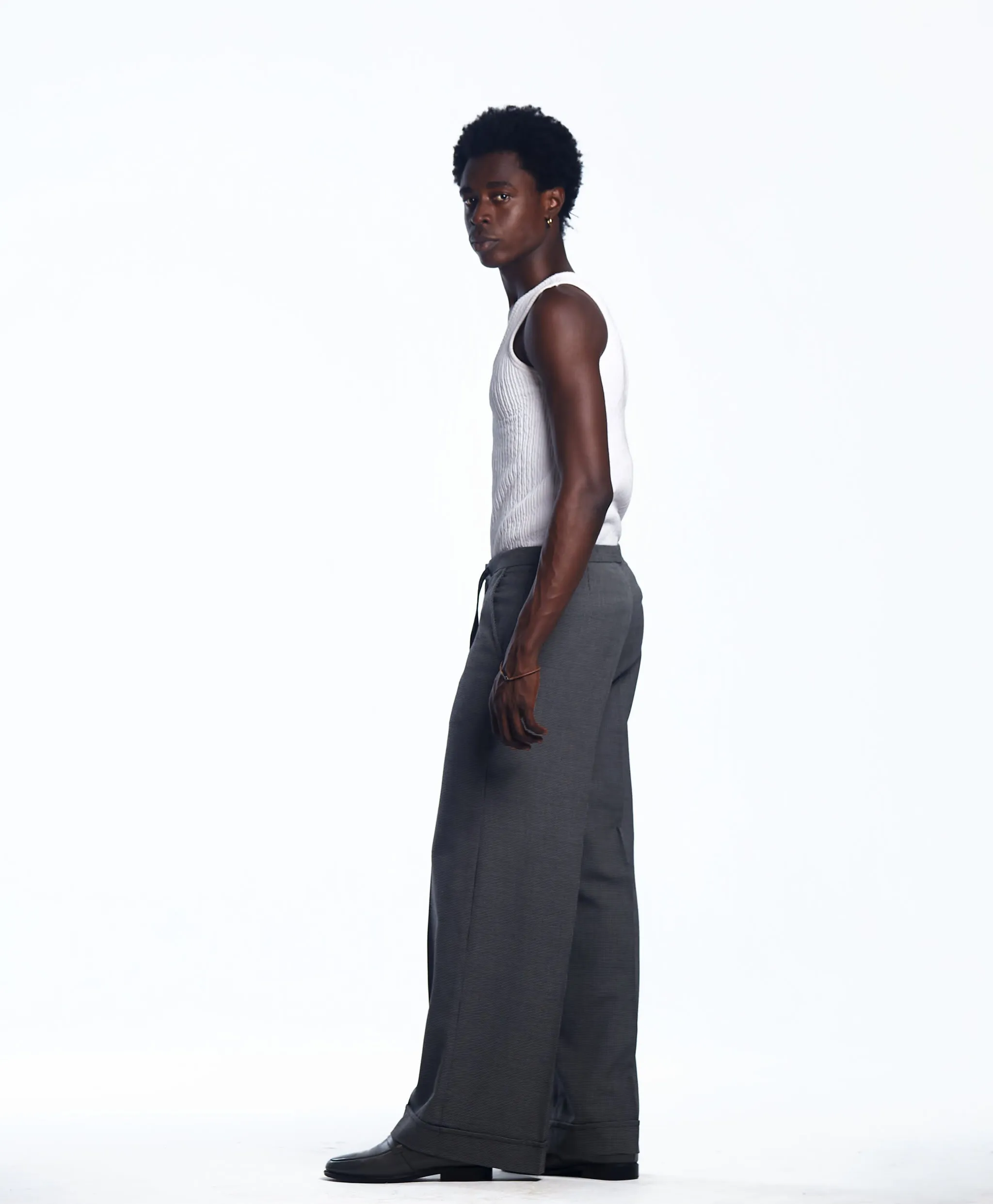 AJABENG Yamoah Cotton Blend Drawstring Pants