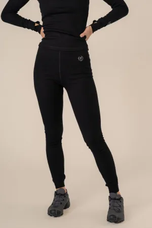 Algae Ribbed OCN Weed® Leggings Black