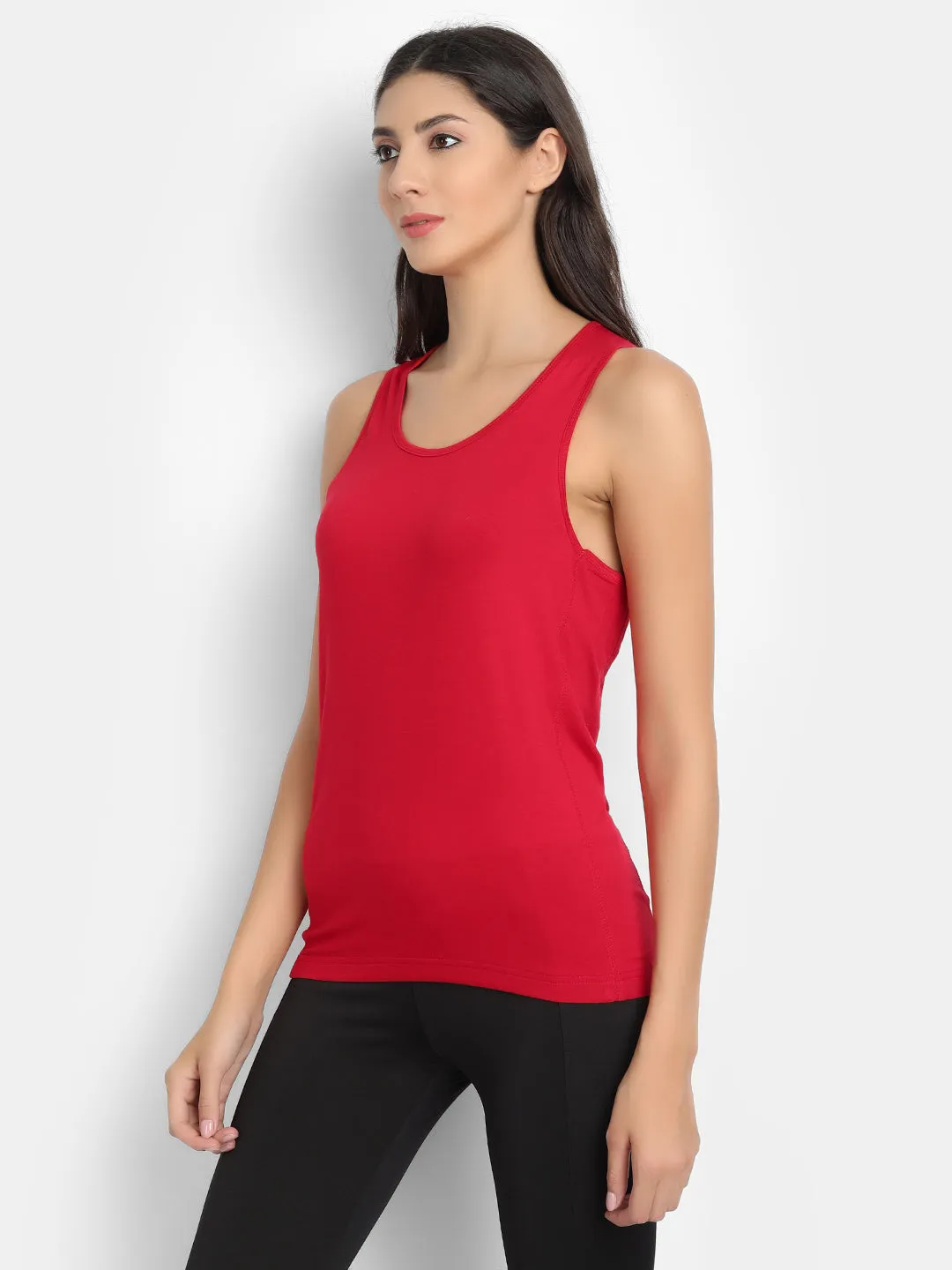 Bamboology Trends Bamboo Fabric Red Runner Vest