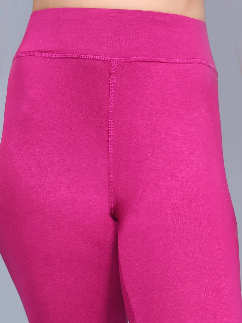 Bamboology Trends Bamboo Fabric Yoga Pant Fuchsia | Bold