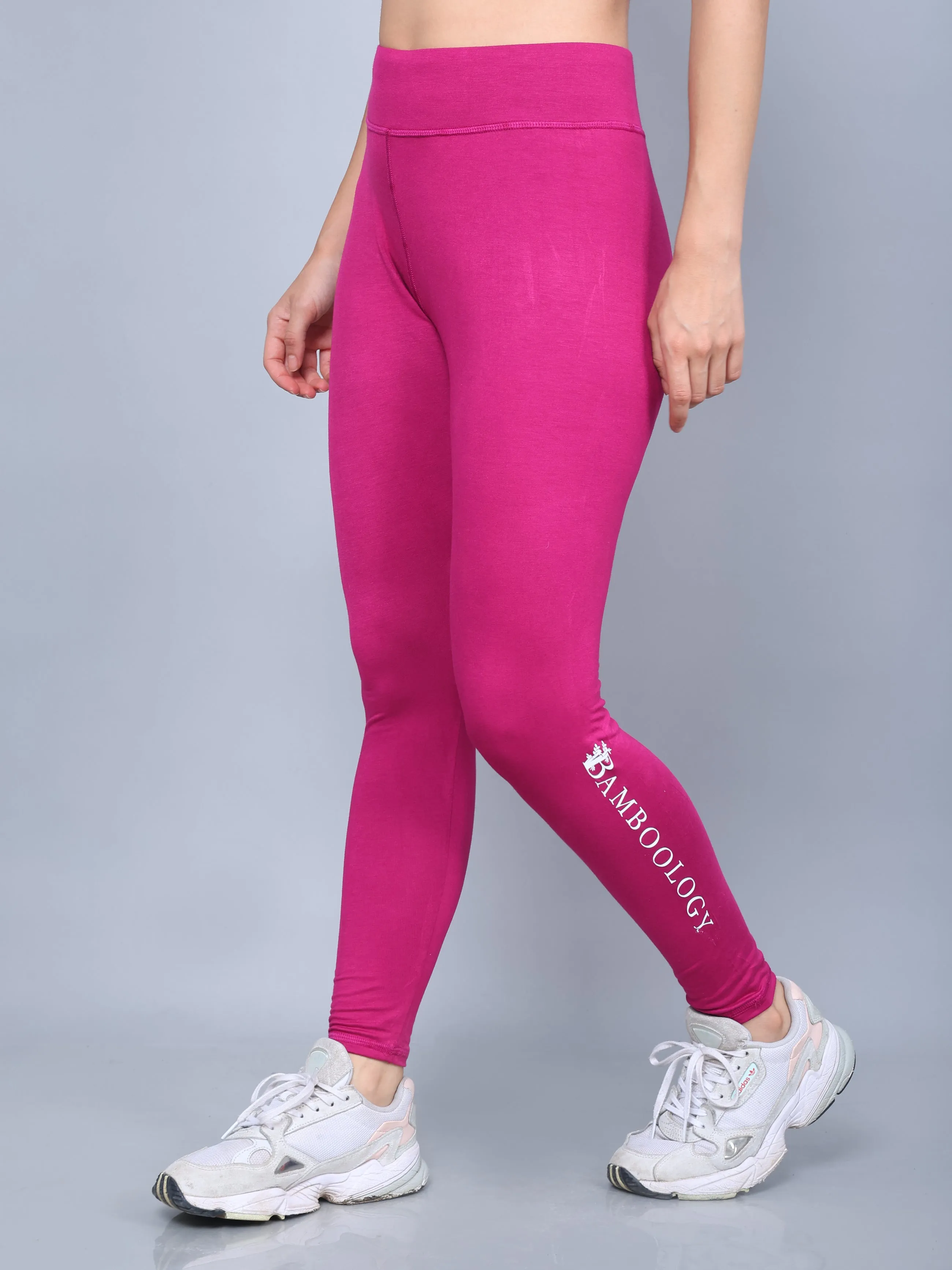 Bamboology Trends Bamboo Fabric Yoga Pant Fuchsia | Bold