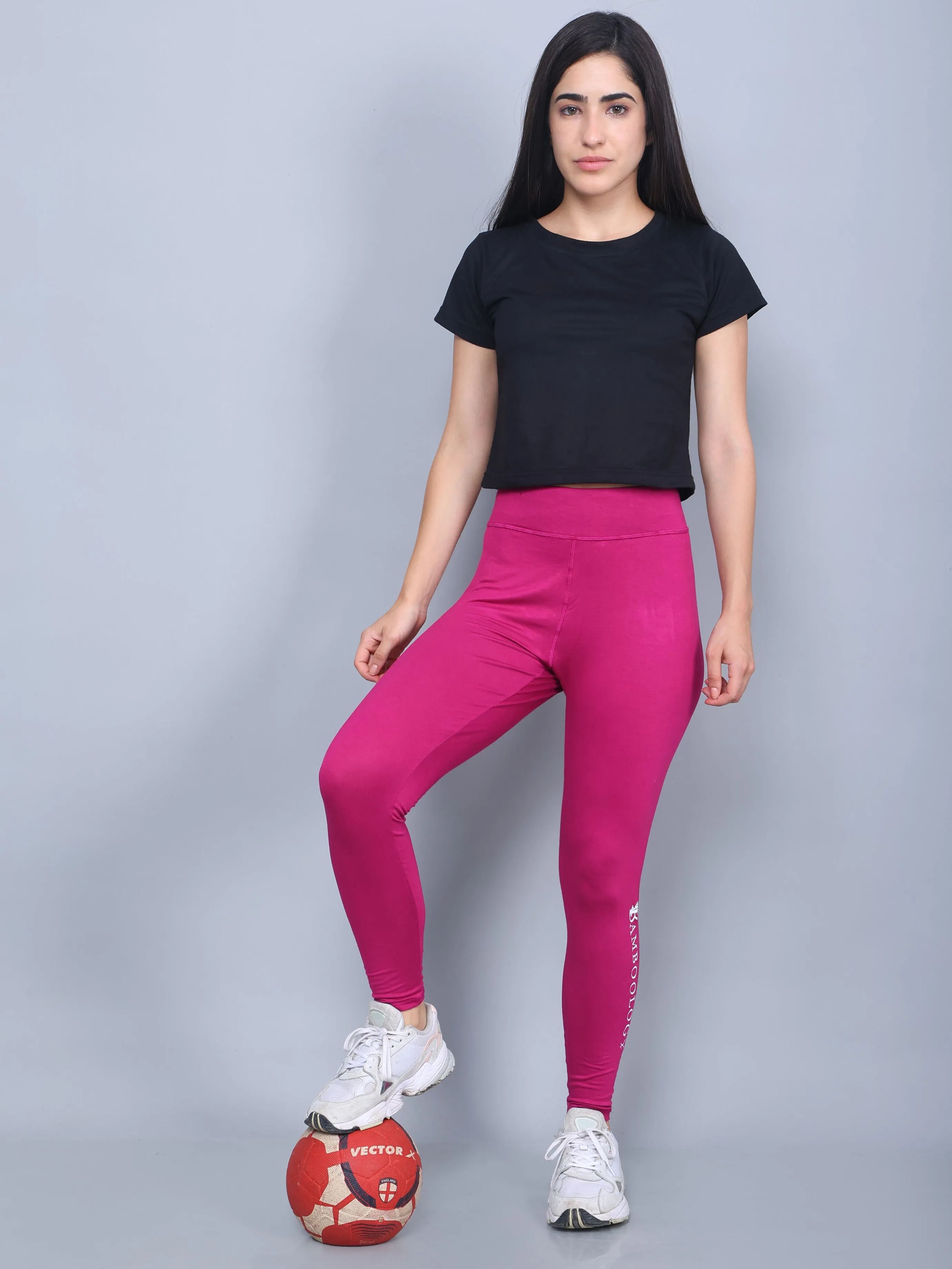 Bamboology Trends Bamboo Fabric Yoga Pant Fuchsia | Clean