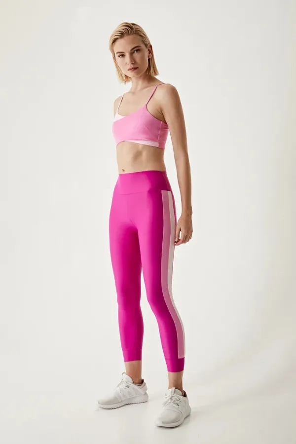 Bloom Side Stripe Cuff Legging