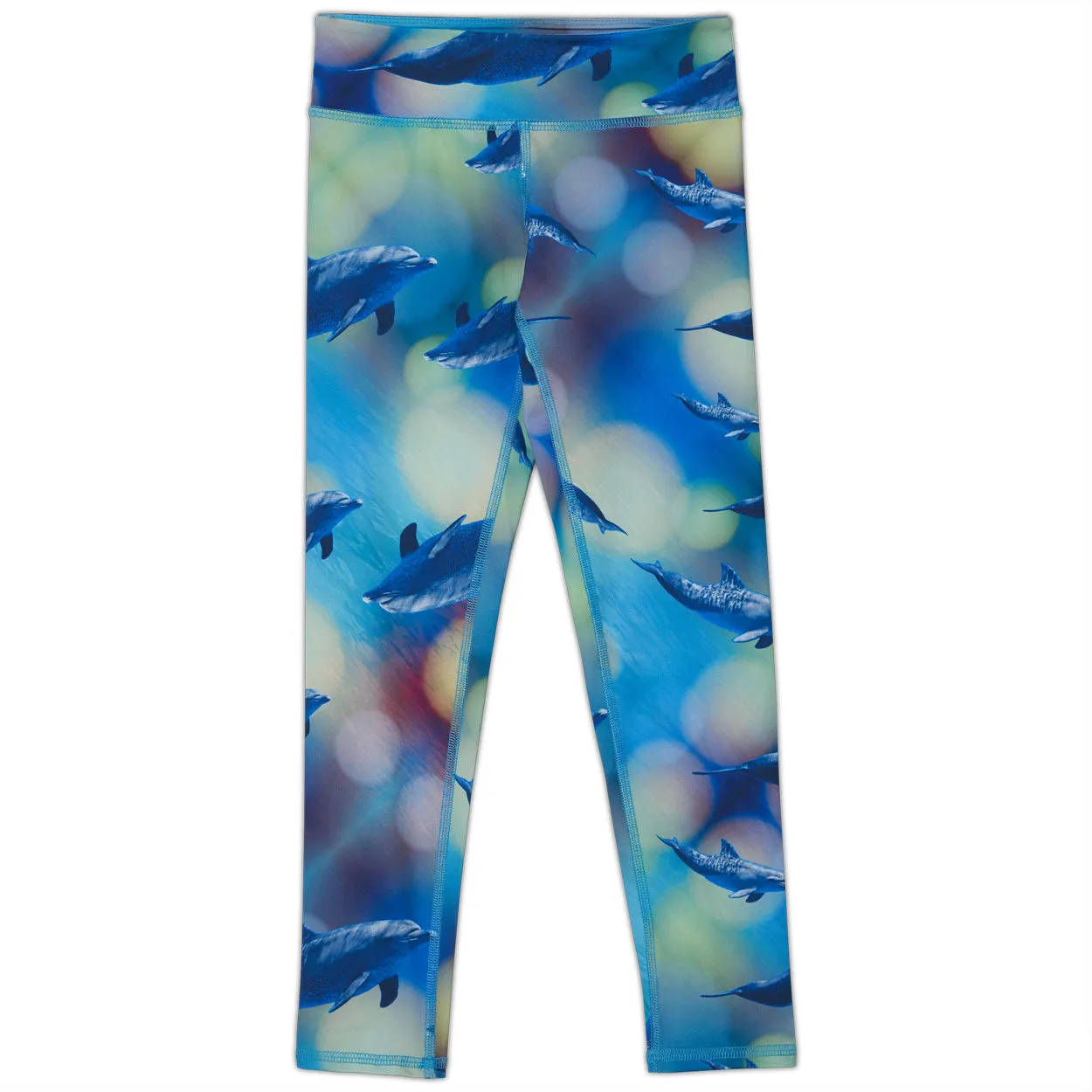 Blue Dolphin Hybrid Youth Leggings UPF 50 