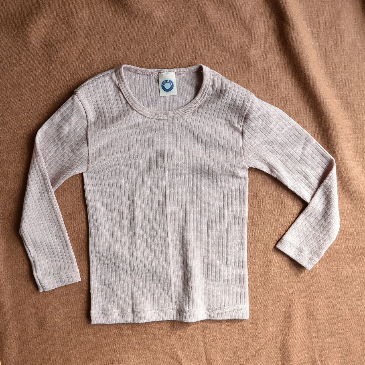 Child's Top Long Sleeve - Organic Cotton/Merino/Silk (1-12 years)