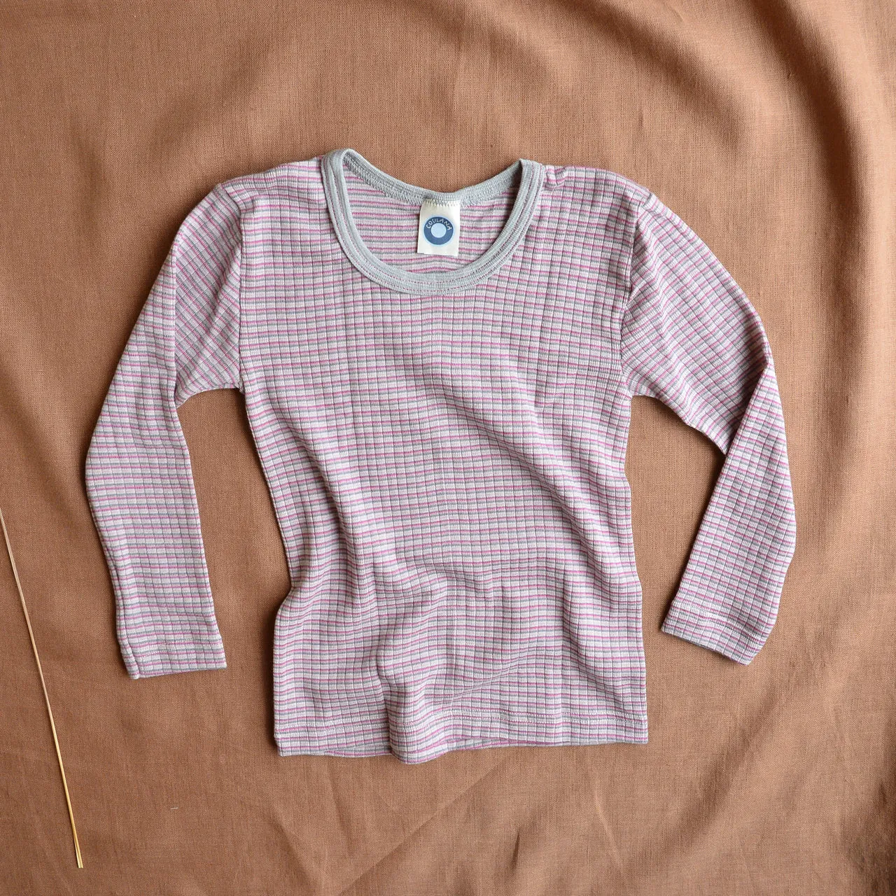 Child's Top Long Sleeve - Organic Cotton/Merino/Silk (1-12 years)