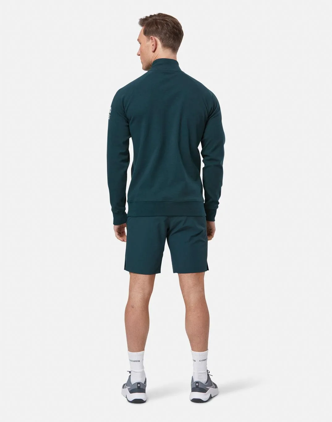 Chill Half Zip in Moss Green