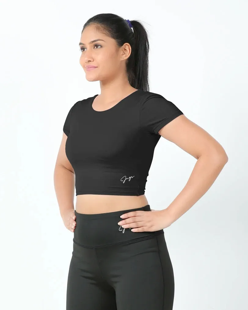 DareGlam Crossover Crop Top - Confidence in Style