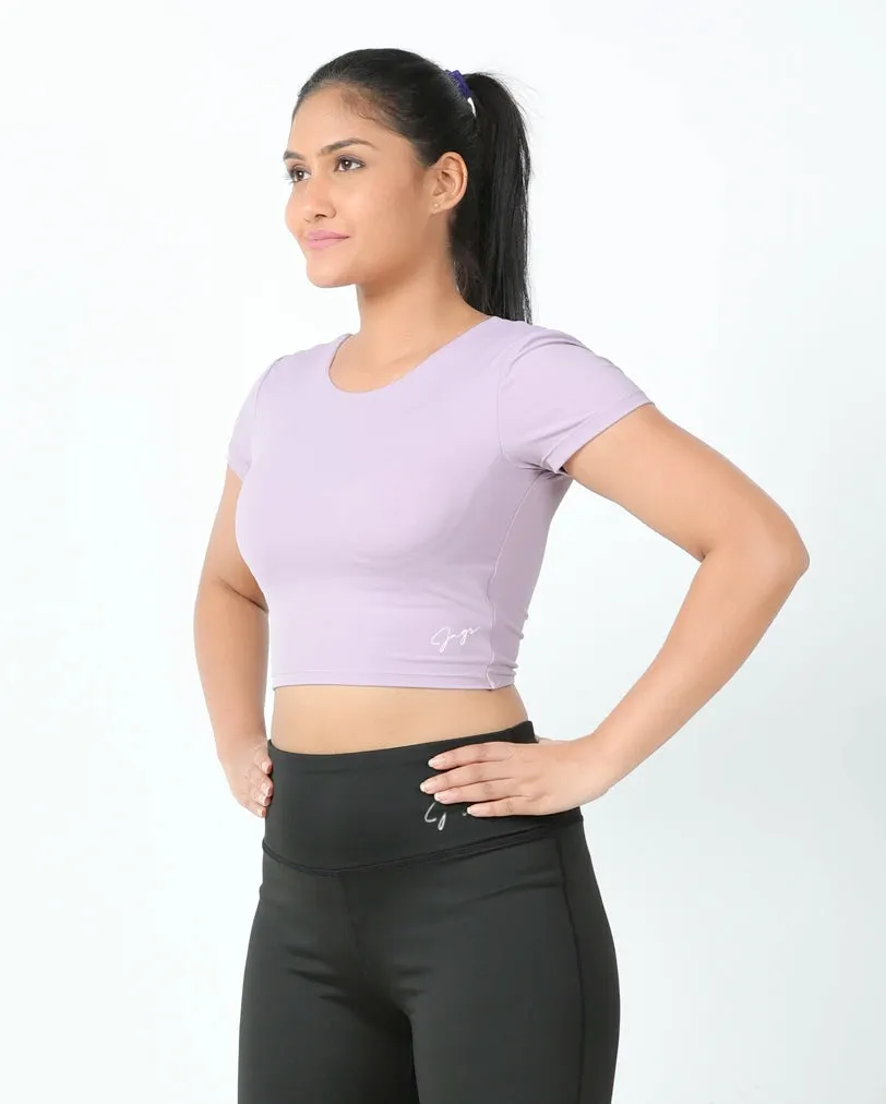 DareGlam Crossover Crop Top - Confidence in Style