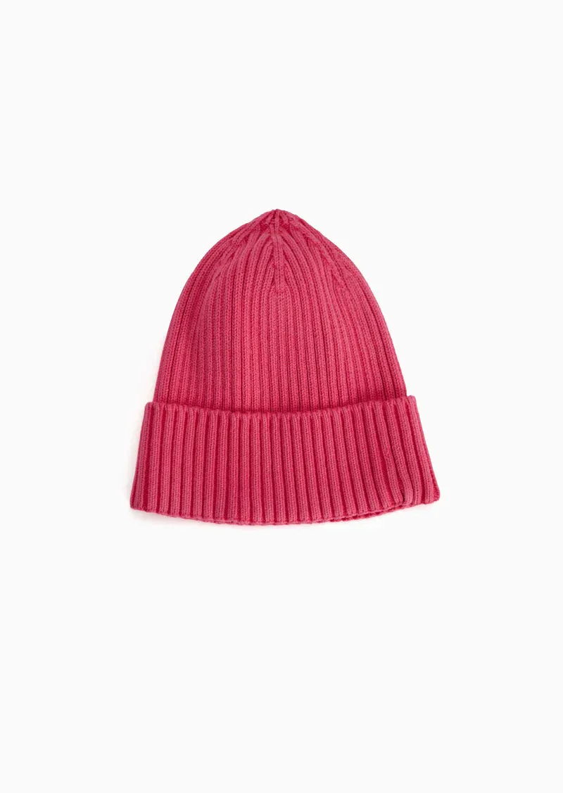 DEFENDING ZONE BEANIE IN PINK GLO