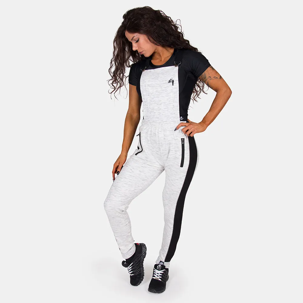 Dolores Dungarees - Gray/Black