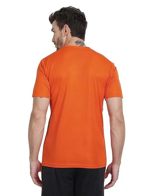 Dri-FIT Bi-Color T-Shirt for Men - Workout & Leisure [Lime Green/ Charcoal Black]