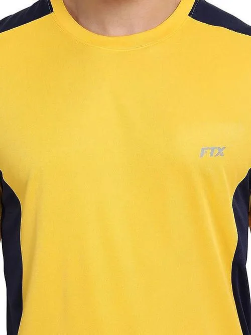 Dri-FIT Bi-Color Workout T-shirt (Yellow/Black)