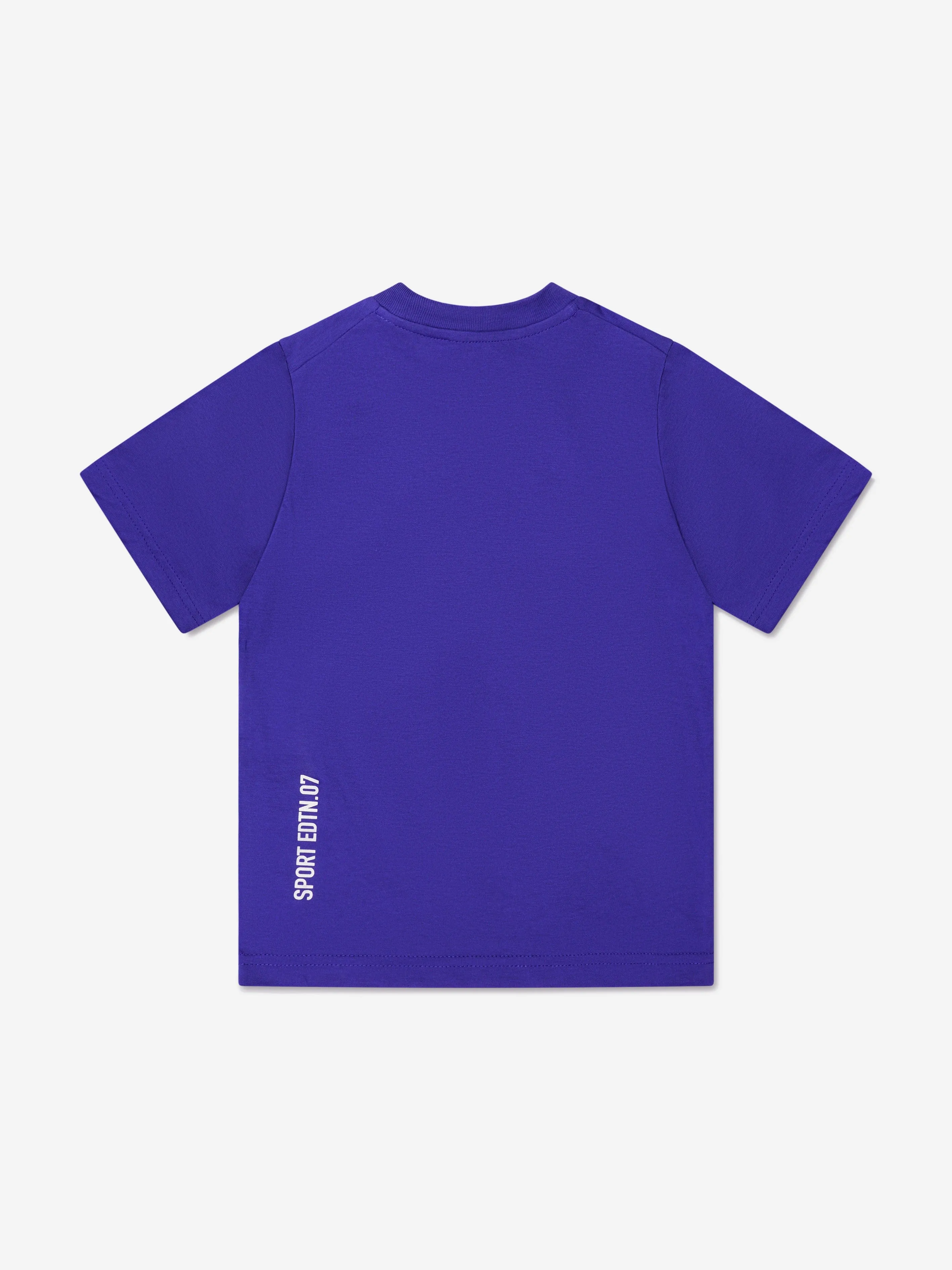 Dsquared2 Kids Sports Edition.07 T-Shirt In Blue