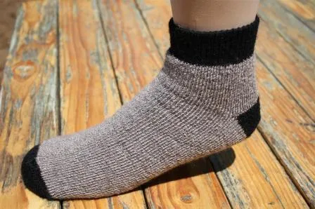 Eco-Friendly SlipperBootie Alpaca Socks