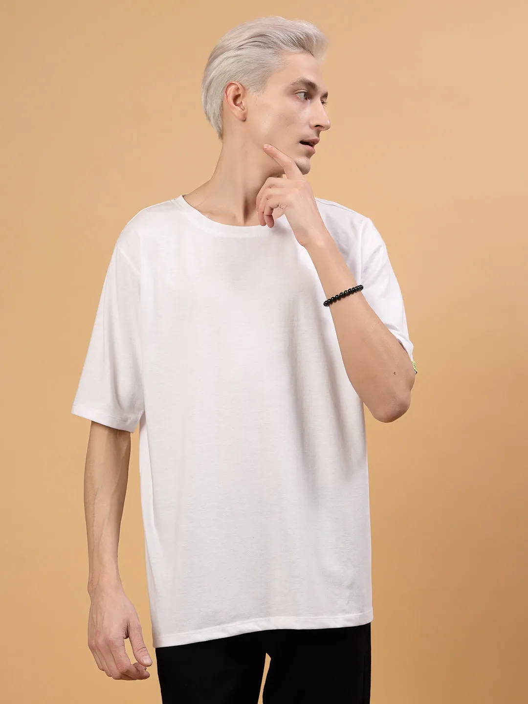 Effortless Cool Men's Oversized Cotton T-shirt