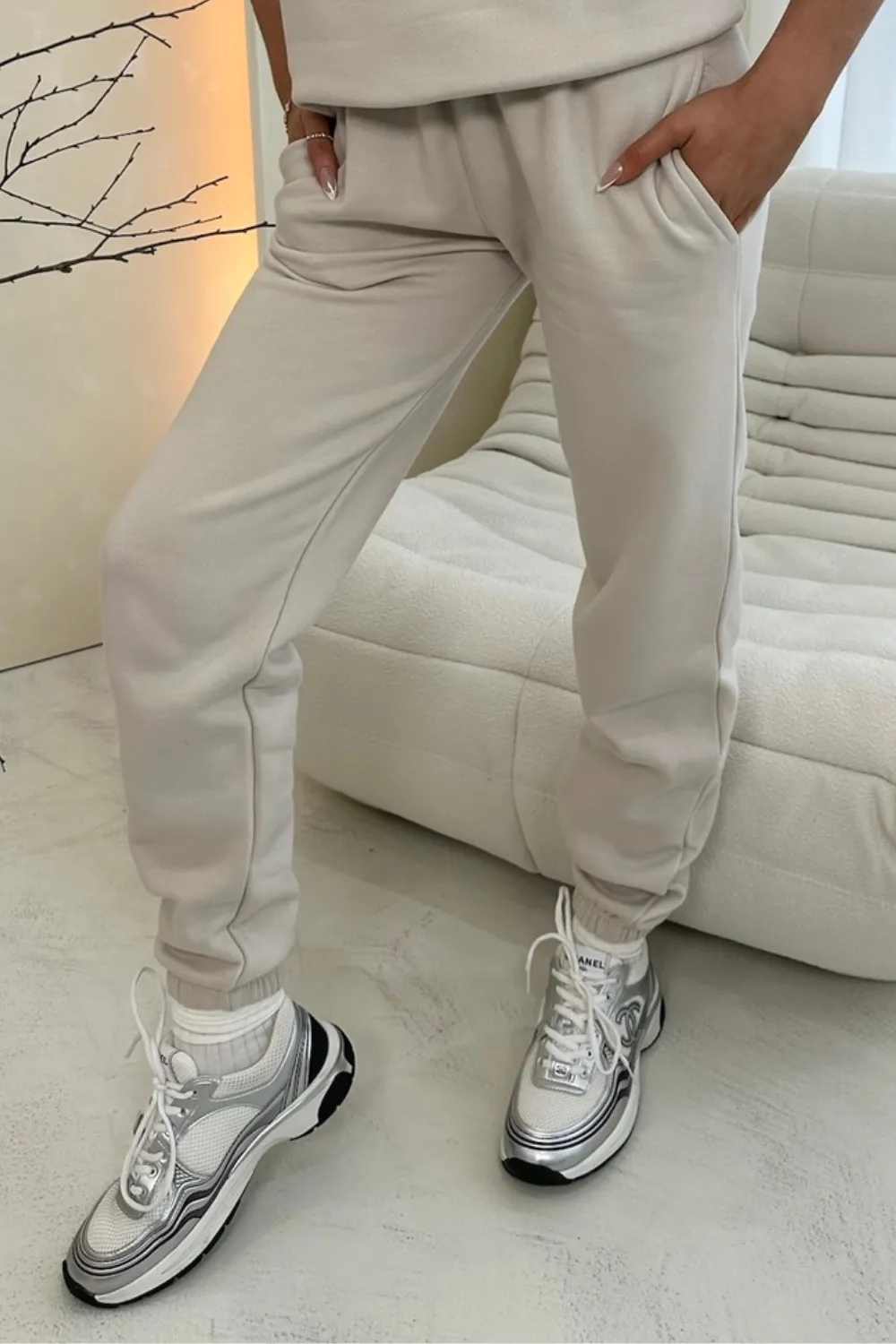 Glamify premium essential relaxed bone jogger