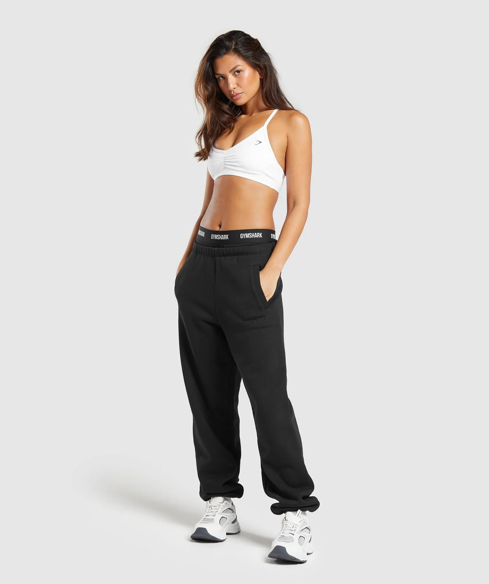 Gymshark Heavyweight Loopback Sweat Joggers - Black