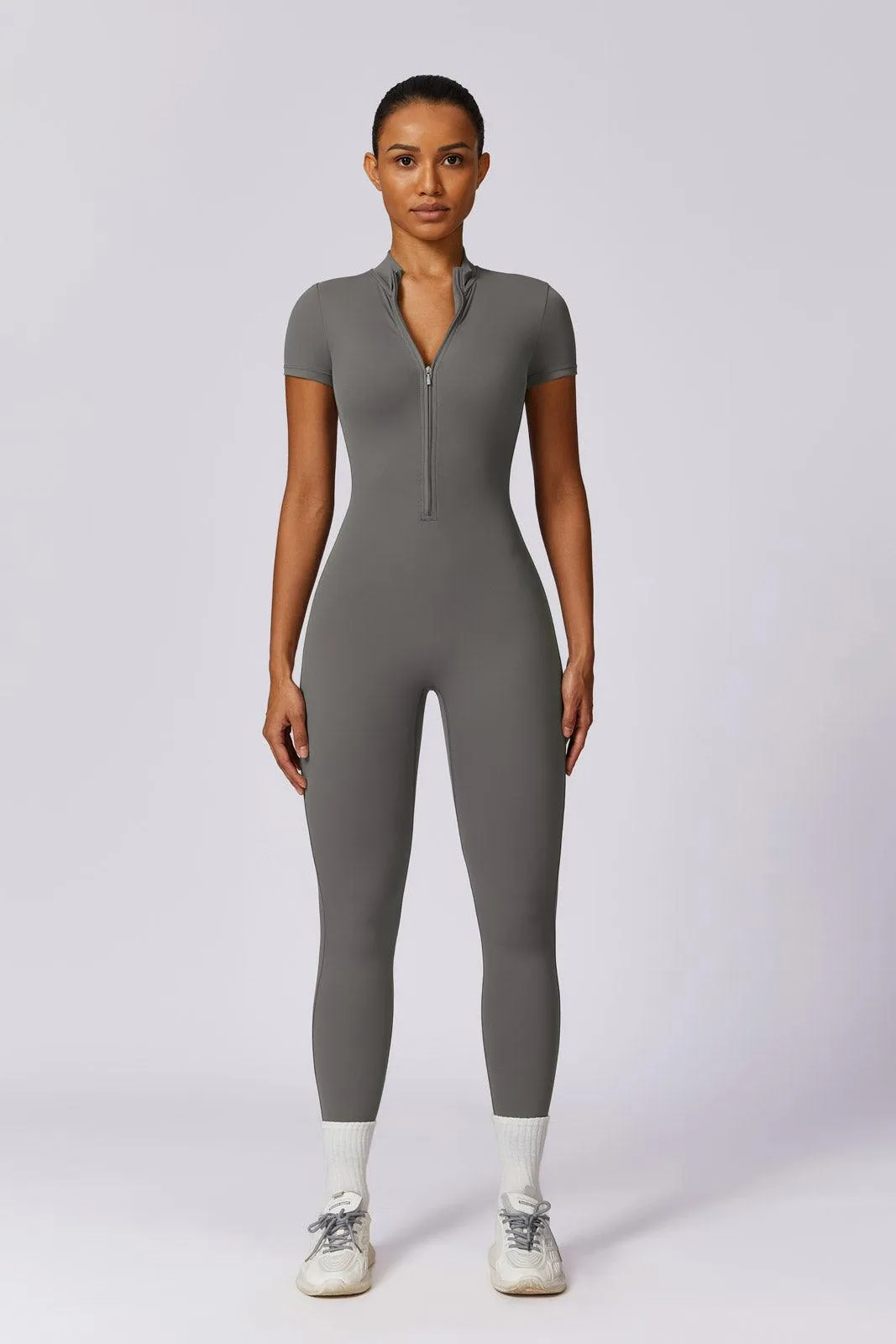 Hailey Jumpsuit - Gray (FINAL SALE)