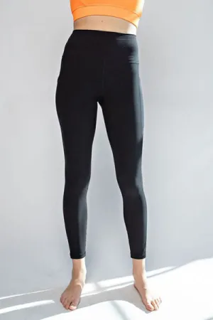 High Waist Wide Waistband Leggings