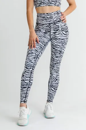 Jungle Leggings - Zebra