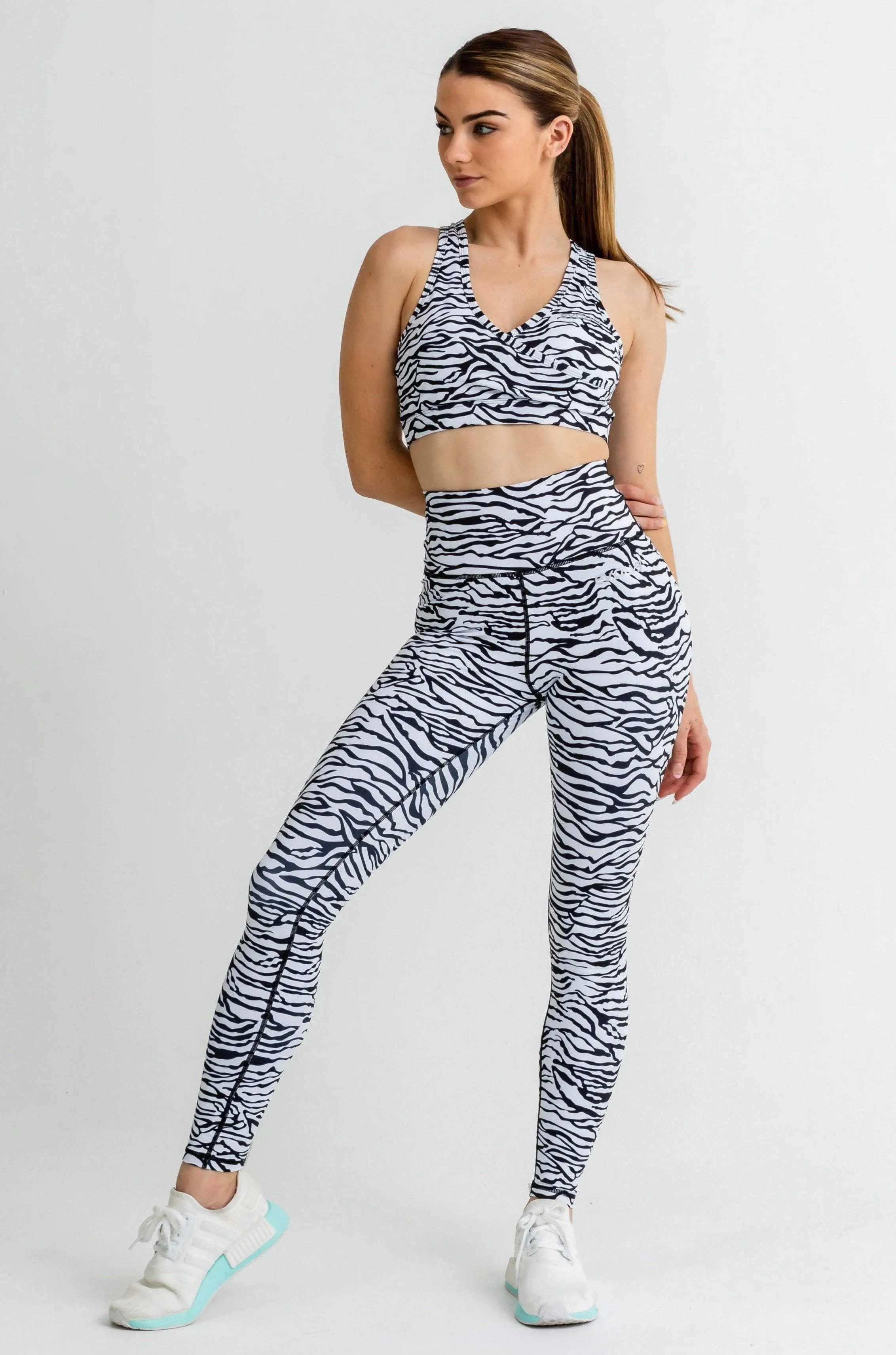 Jungle Leggings - Zebra