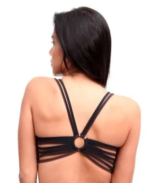 Last Chance! Equilibrium Activewear Spider Back Bra Top T415