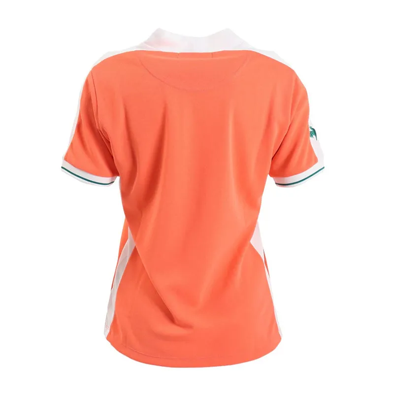 LE COQ SPORTIF GOLF Biocolor Women's Mock Shirt (Orange)