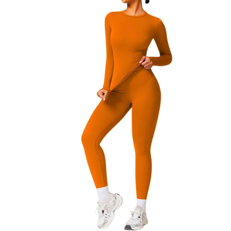 Long Sleeve Seamless Activewear Set