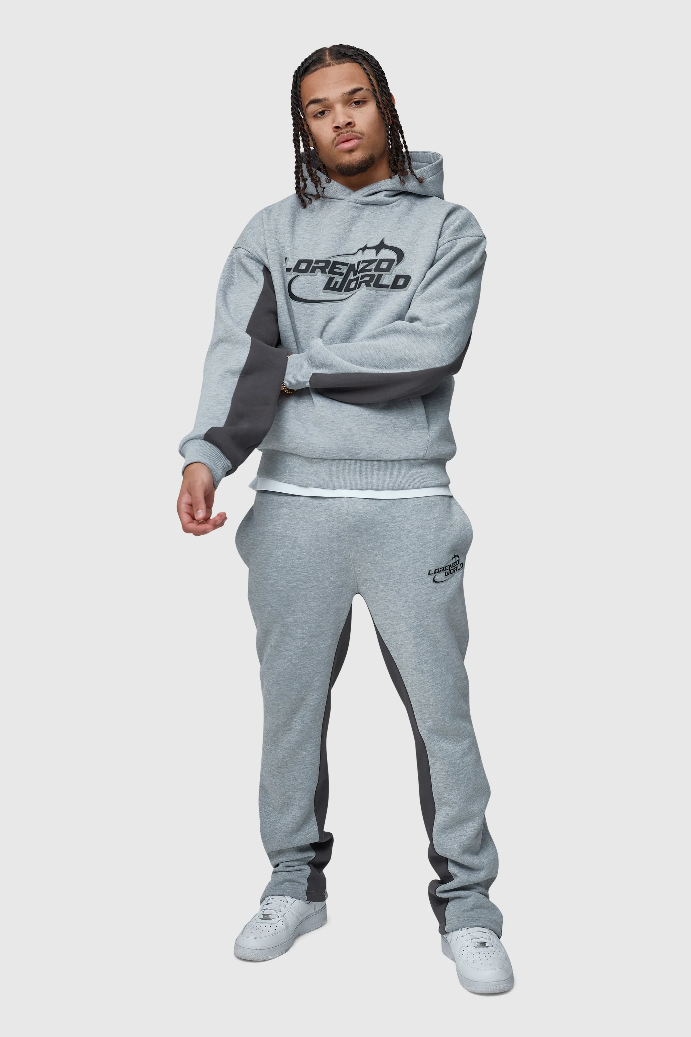 LORENZO WORLD JOGGERS - GREY