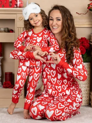 Mommy and Me My Heart To Yours Pajama Set