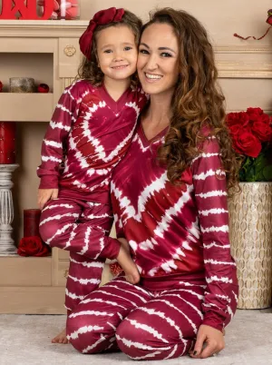 Mommy and Me Tie Dye Love Loungewear Set