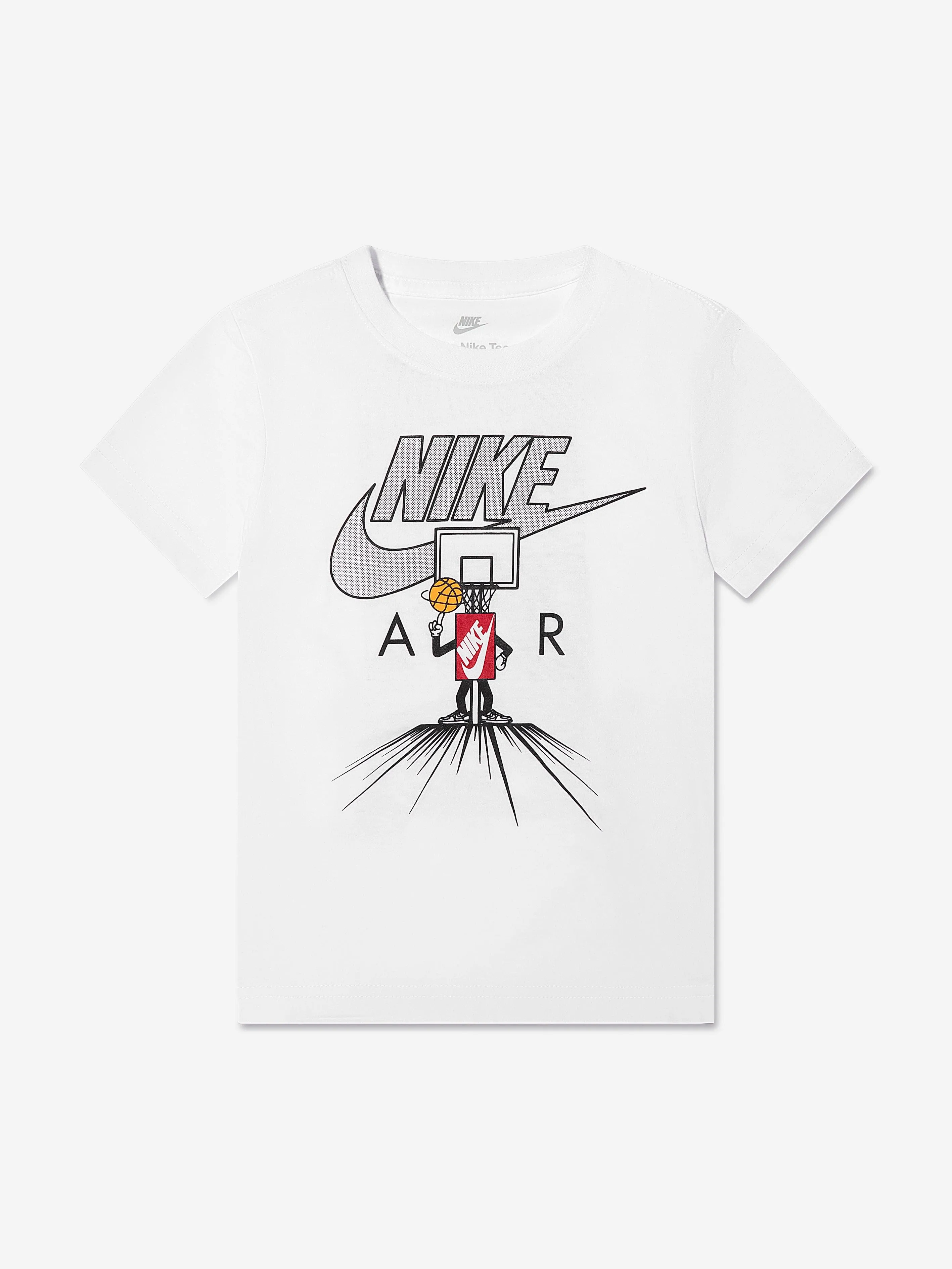 Nike Boys Icons Of Play T-Shirt in White