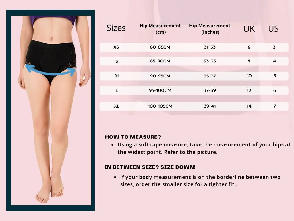 Organic Incontinence Leakproof Underwear (Brief) (1pc)