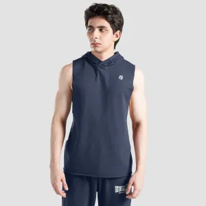 Perform Hooded Tank (Navy)