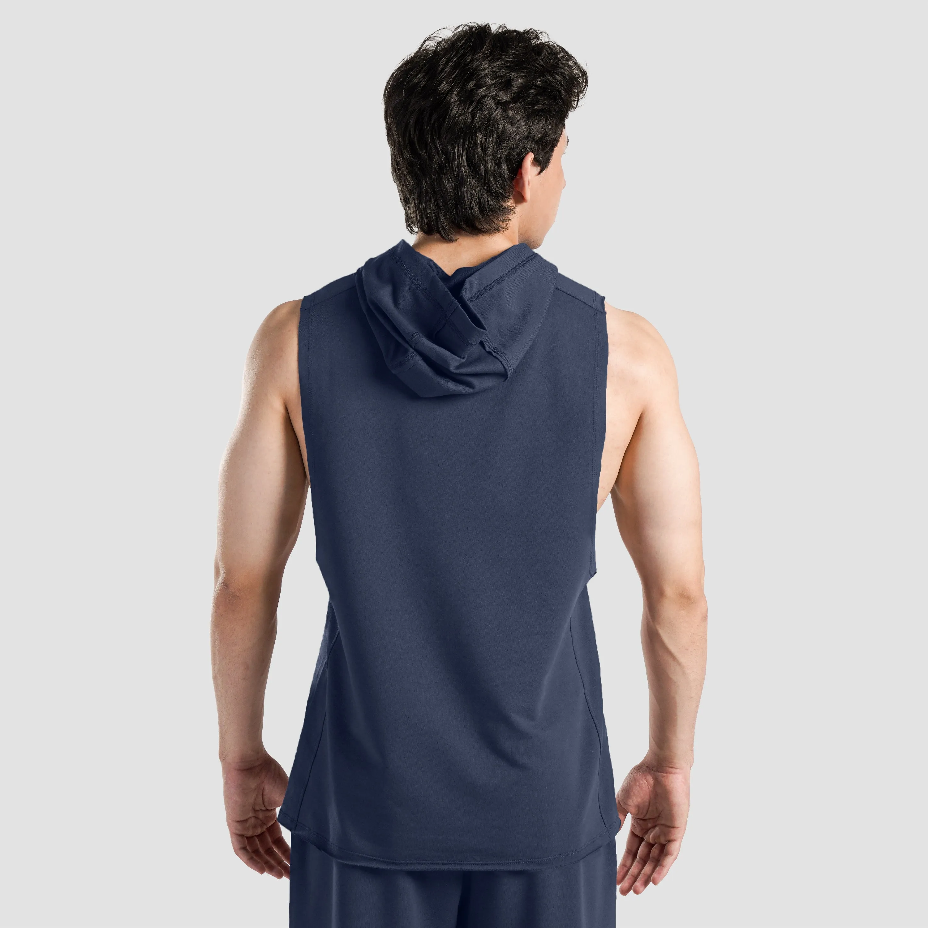 Perform Hooded Tank (Navy)