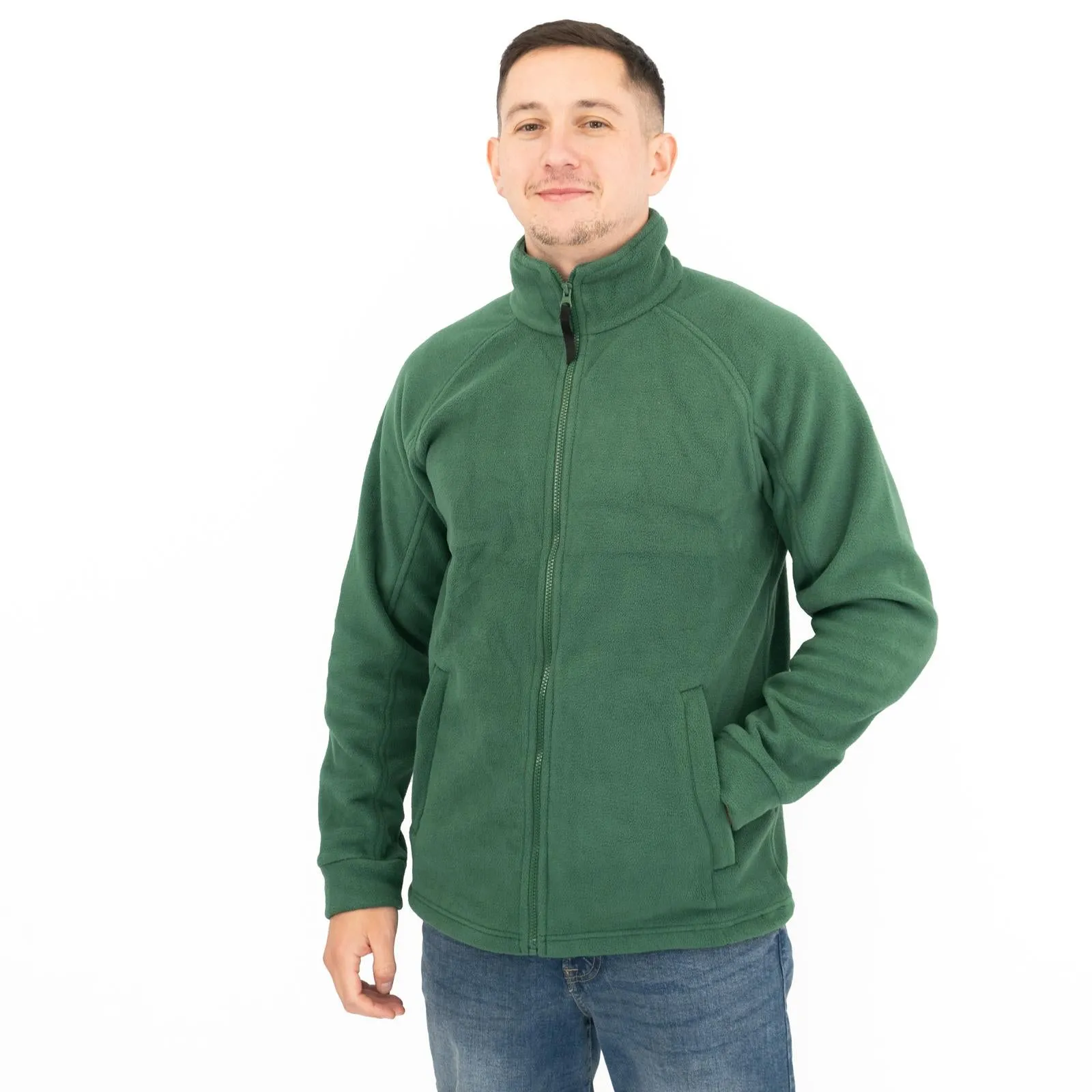 Regatta Thor Men's Fleece Jacket Green Full Zip