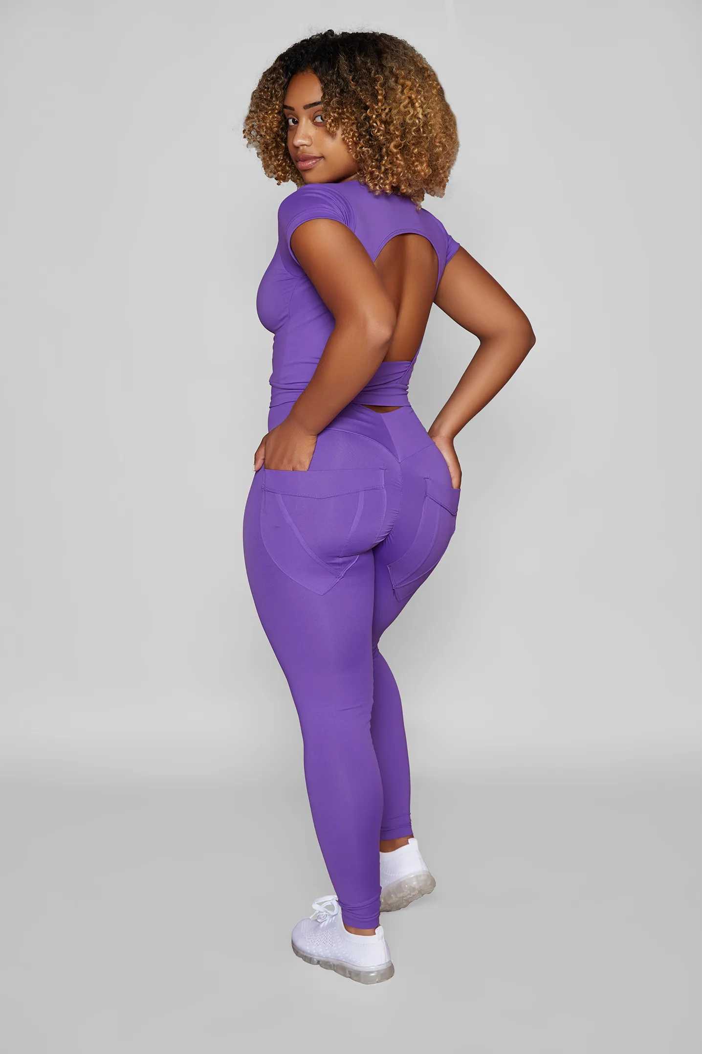 Royal Bum Bum Pocket Leggings (Light Supplex)