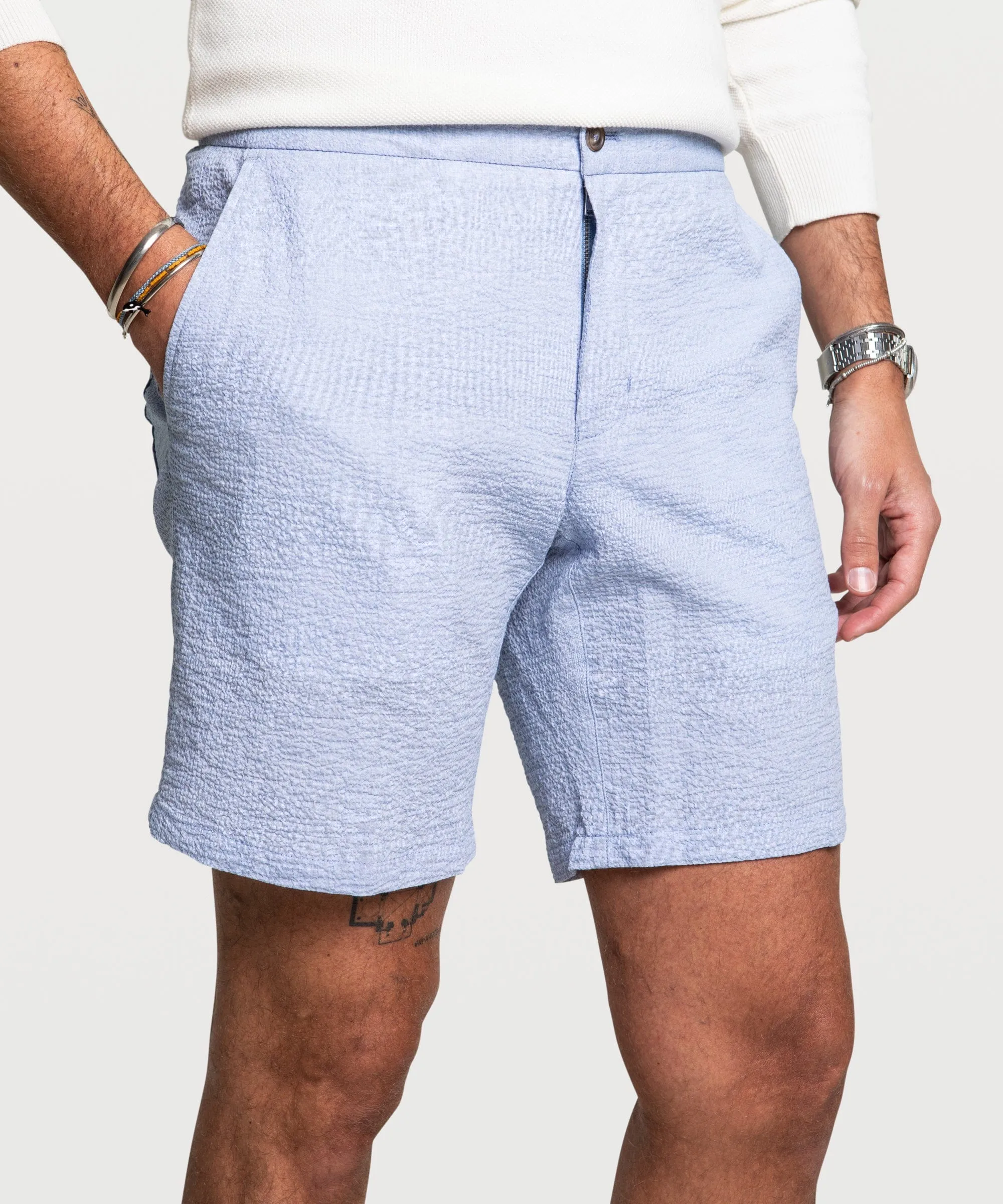 Seersucker Weekend Shorts