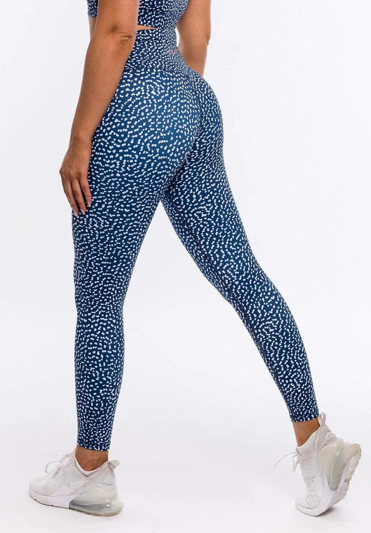 Speckle Leggings - Navy