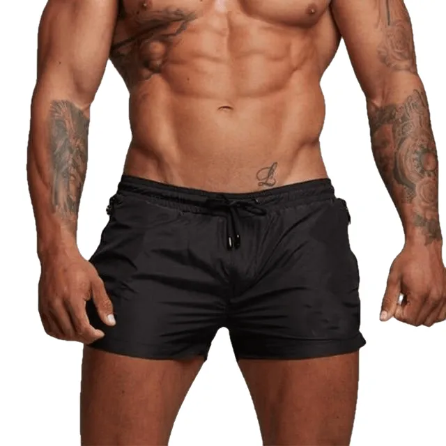 Stylish Sexy Male Swimwear With Drawstring For Beach Surfing