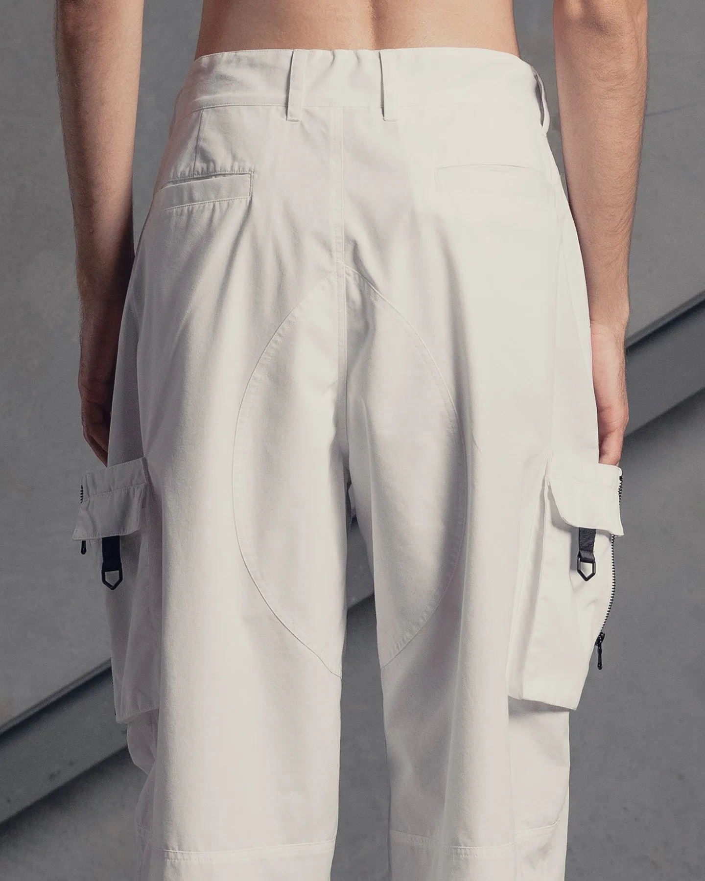 The Anti Order Armed Forces Buffalo Joggers Off White