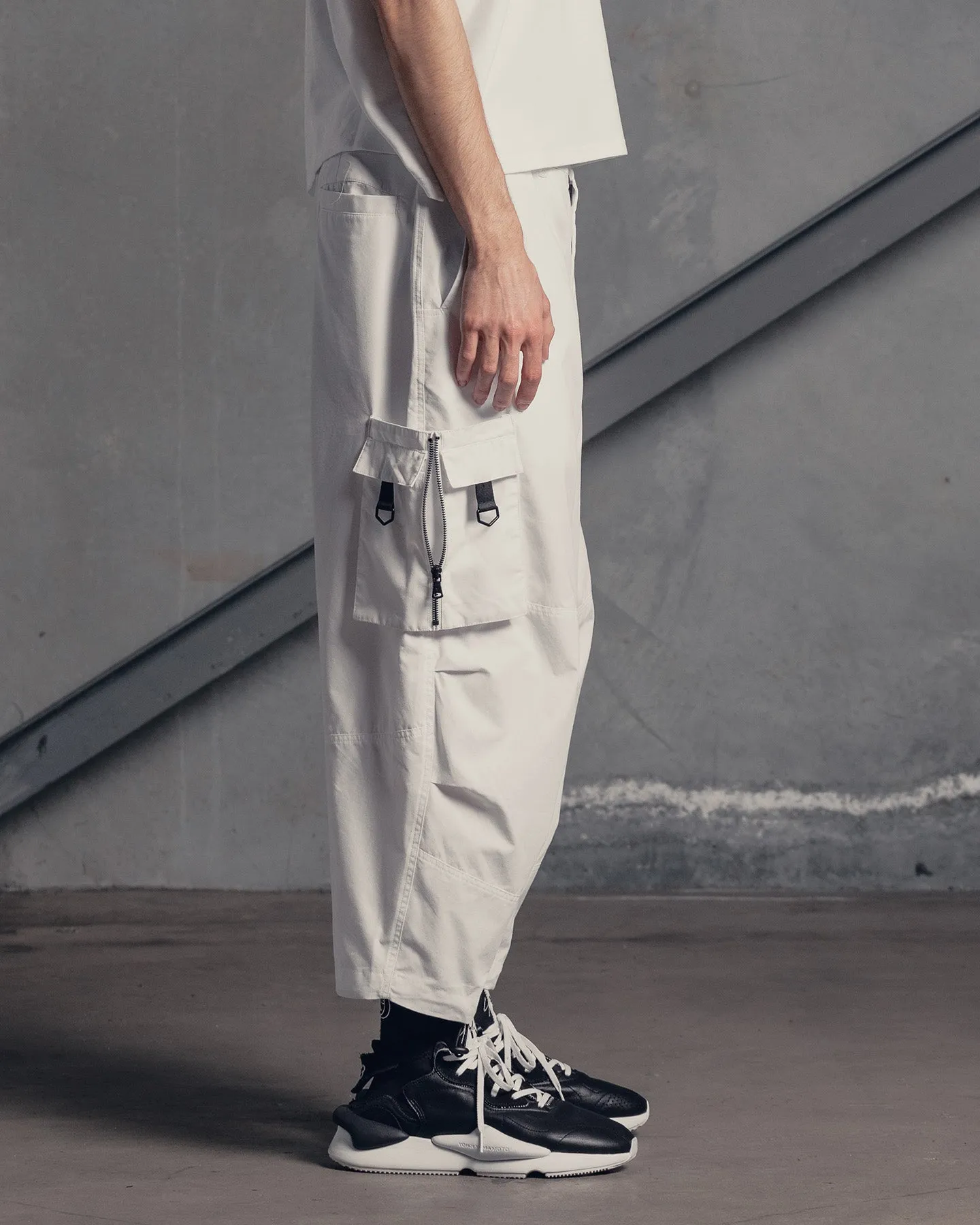 The Anti Order Armed Forces Buffalo Joggers Off White