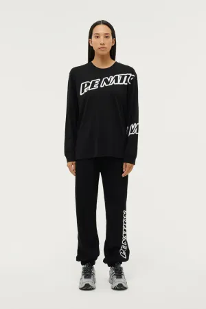 Tie Break LS Tee | Black