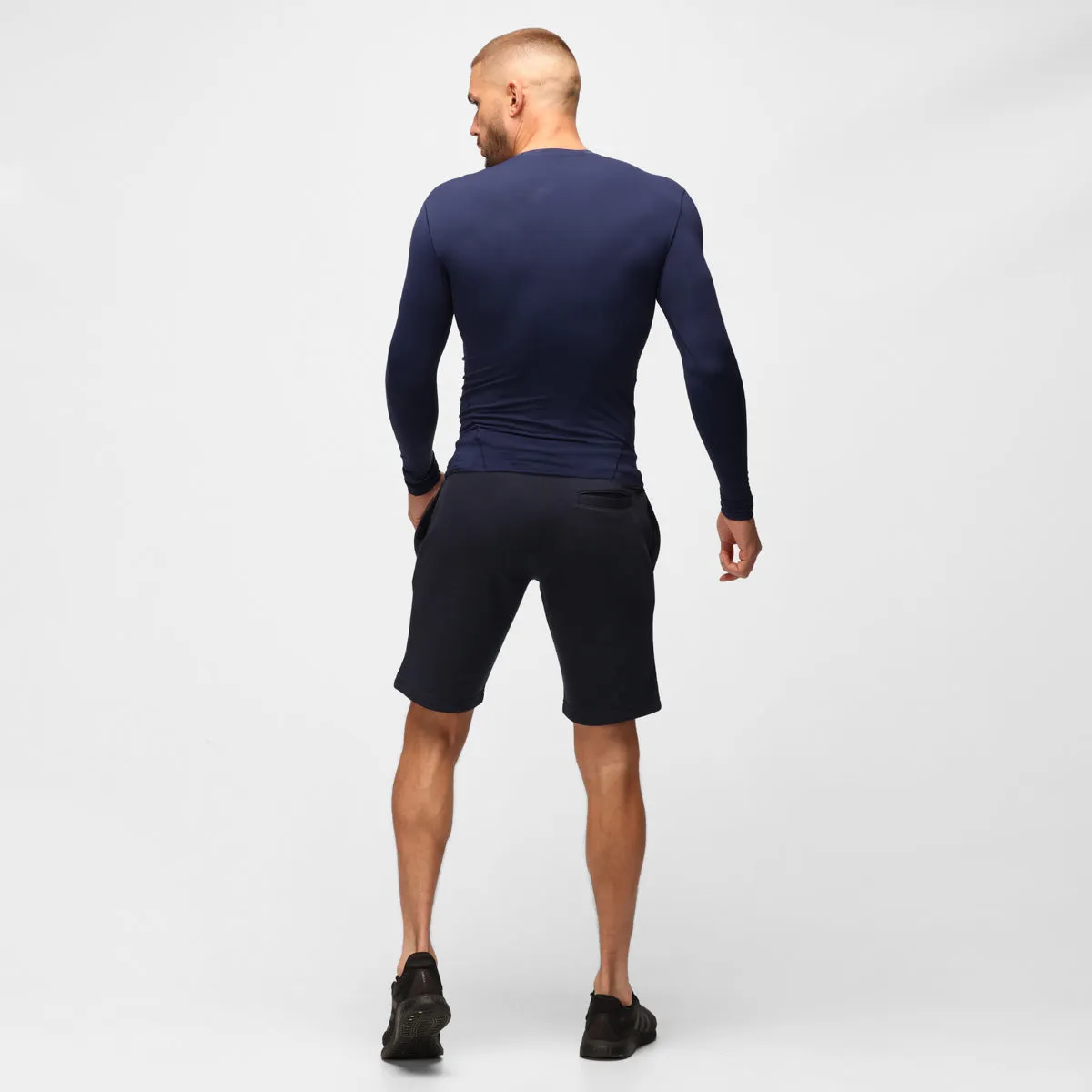 TKB Man Navy Organic Sweat Shorts