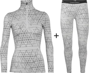 Women's Icebreaker Merino 260 Vertex Half Zip Top   Leggings Combo